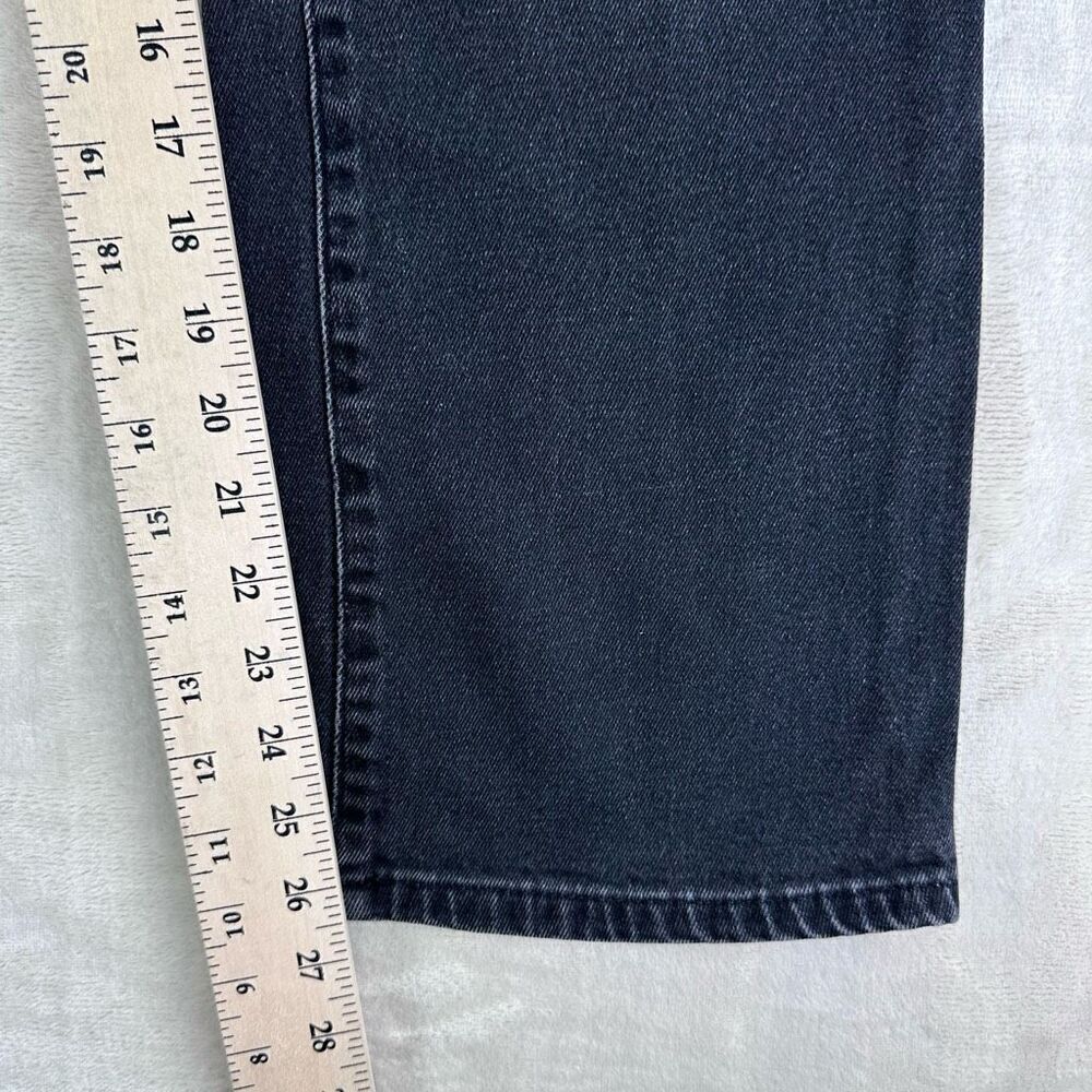 POLO JEANS CO Jeans Womens 14 Classic Bootcut‎ Black Denim Mid-Rise Y2K Rodeo - Picture 7 of 8
